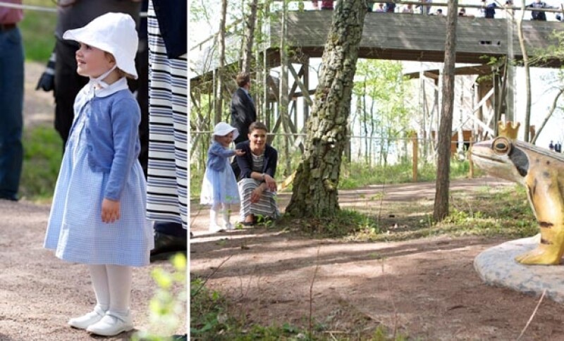 Sólo tiene dos años de edad y esta princesa es famosa en todo el mundo.