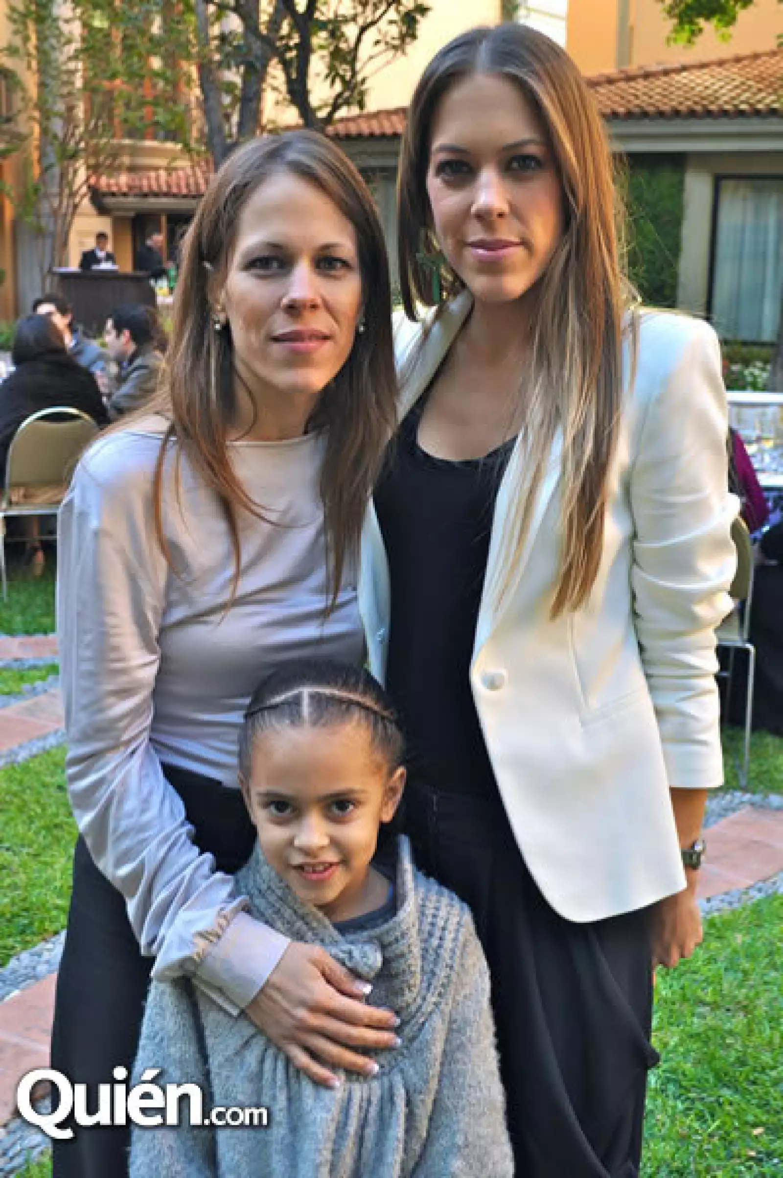 Marcela González,Carolina González y María José Chávez