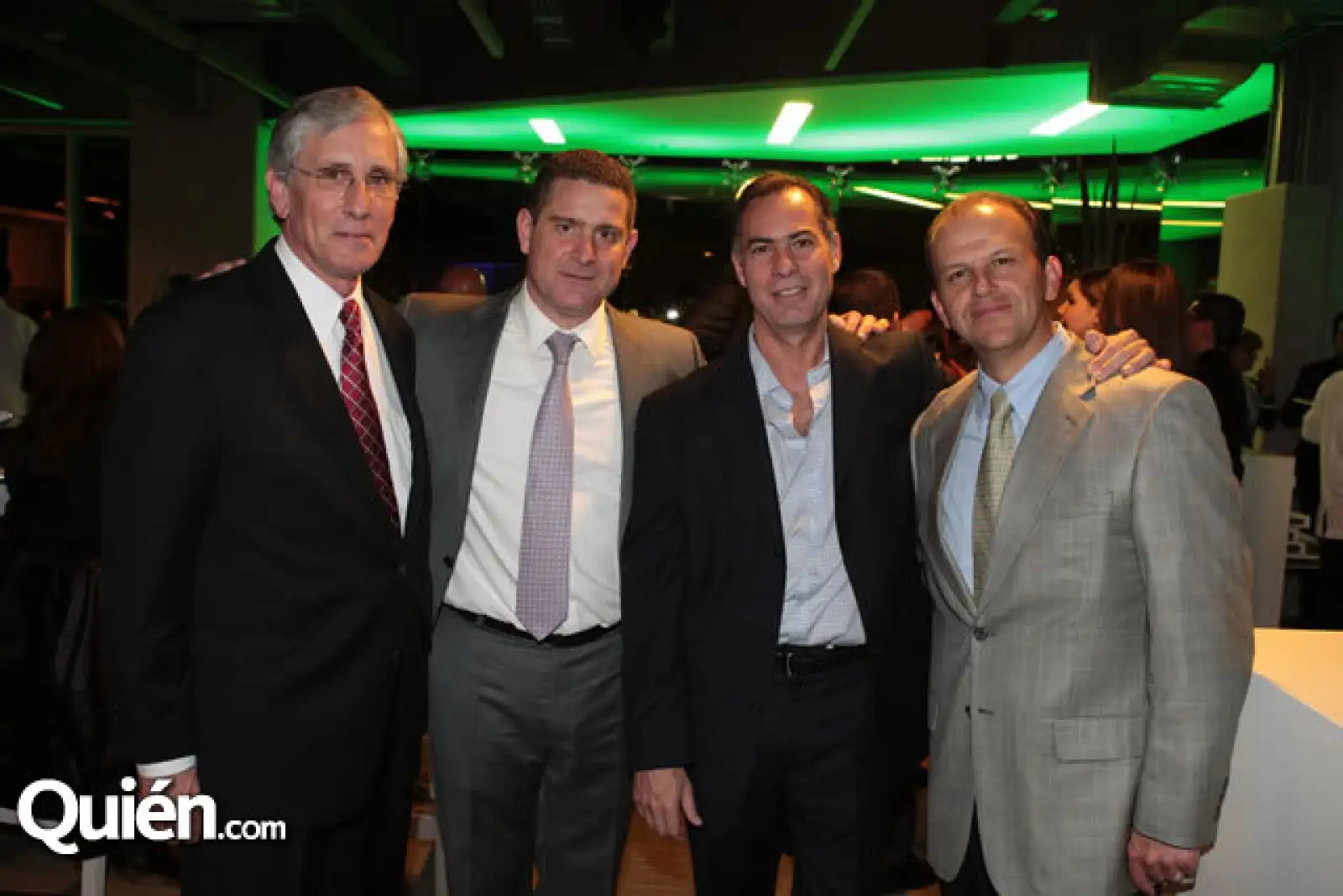 John Davis, Gustavo Talancón, Ricardo Chávez y José Peña