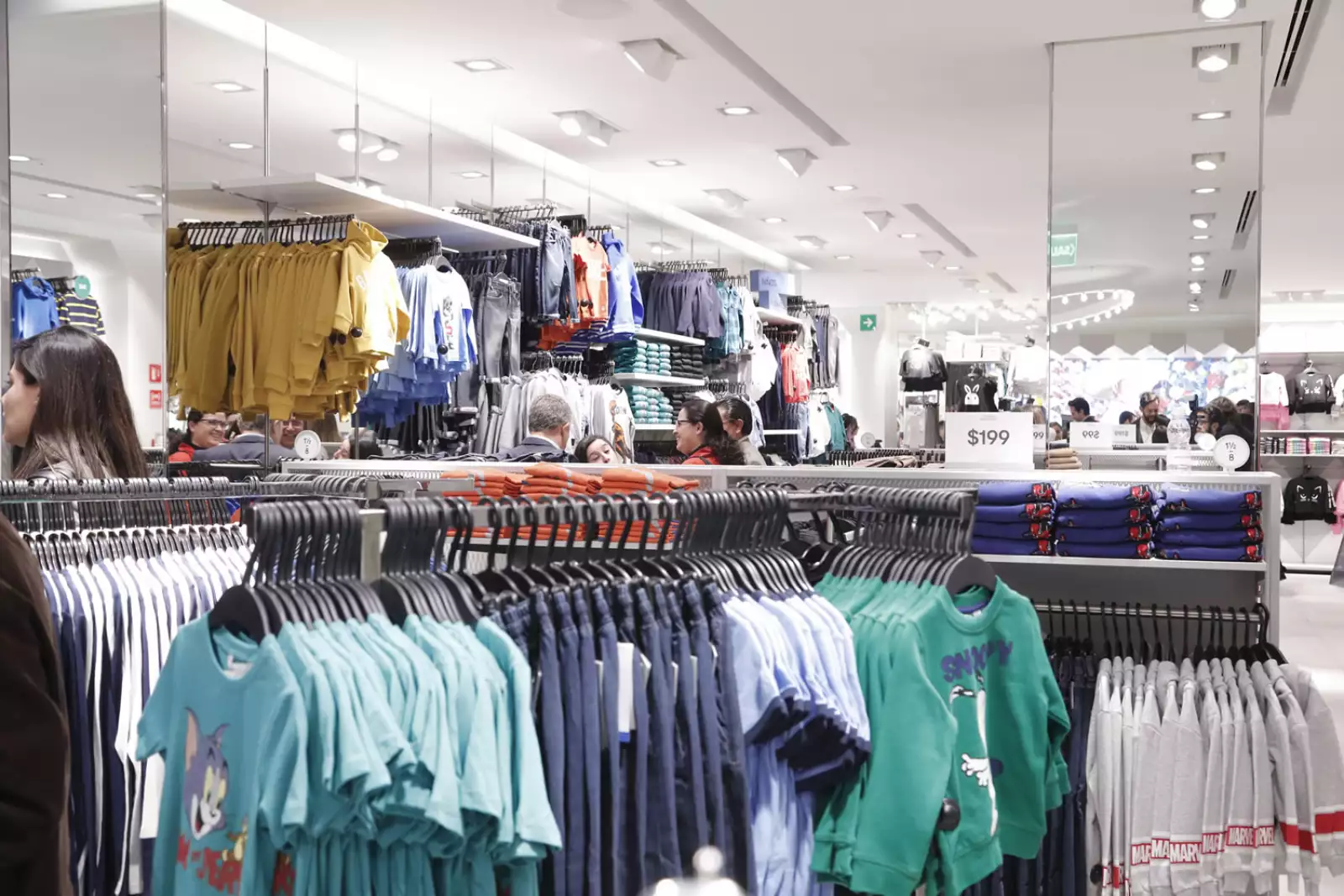 Inauguración H&M Madero