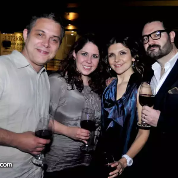 Mauricio de la Garza, Melina Treviño de la Garza, Alejandra Lemus y Roberto Salas