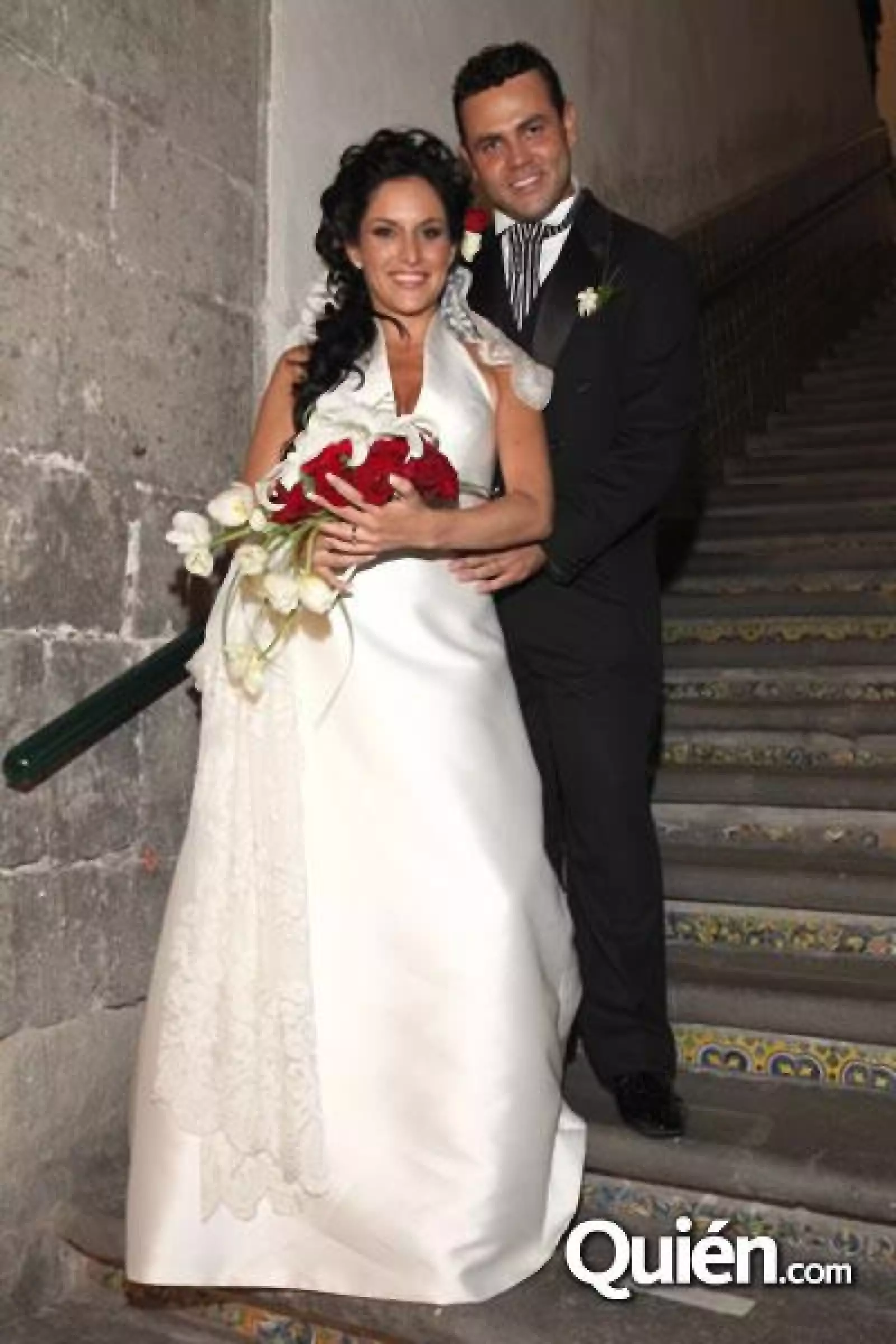 Guillermo Ochoa y Danielle Dithurbide