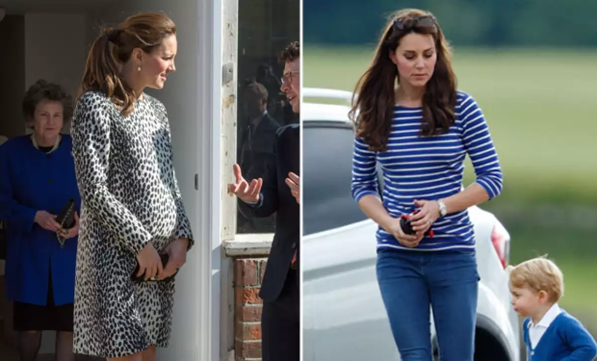 Aunque no subió mucho de peso durante el embarazo, Kate recuperó su figura en un tiempo récord.