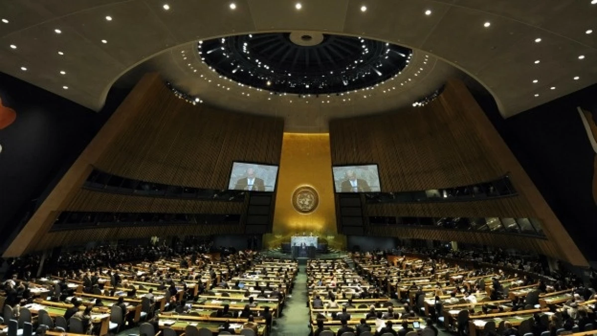 primer ministro de israel ante la onu