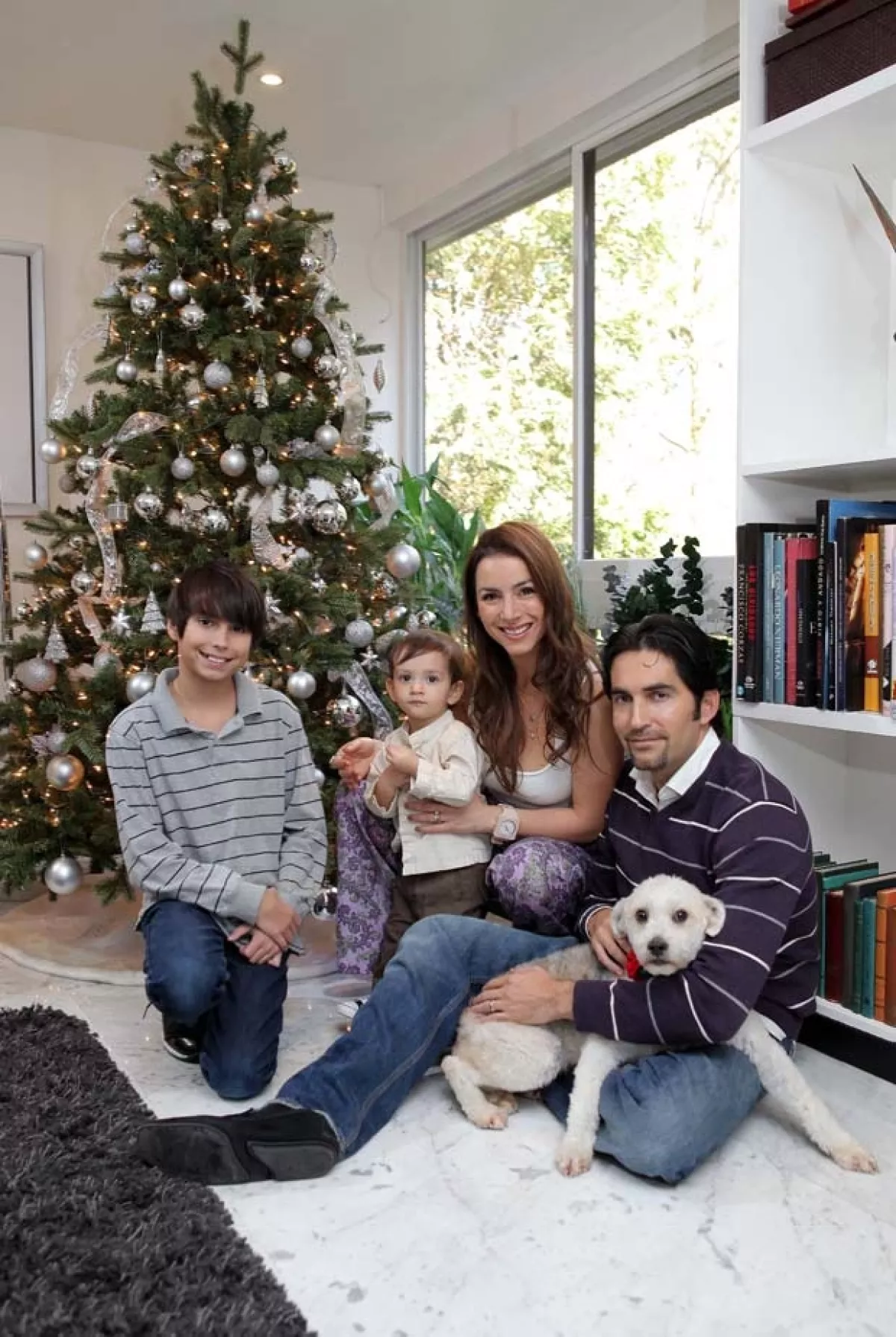 La conductora aseguró que la Navidad es una fecha que le encanta, sobre todo si está junto a su familia.