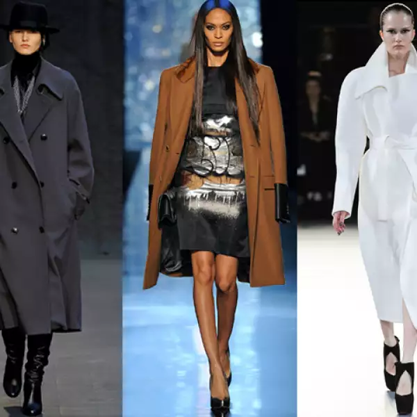 Abrigos XL: Los abrigos largos regresan con gran fuerza para la próxima temporada. Hermés, Mugler y Jean Paul Gaultier los integran en sus propuestas.