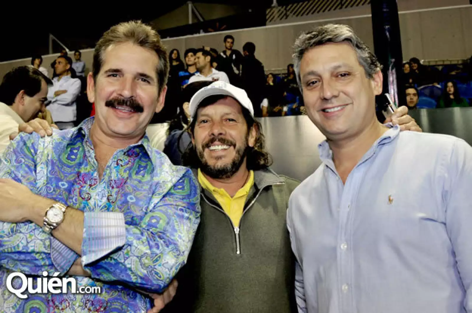 Carlos Barona,Javier González La Cotorra y Félix Olazarán