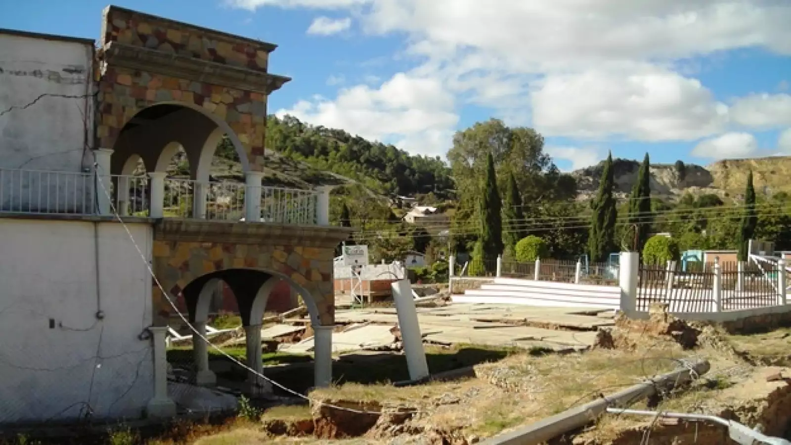 Mitlatongo falla geológica