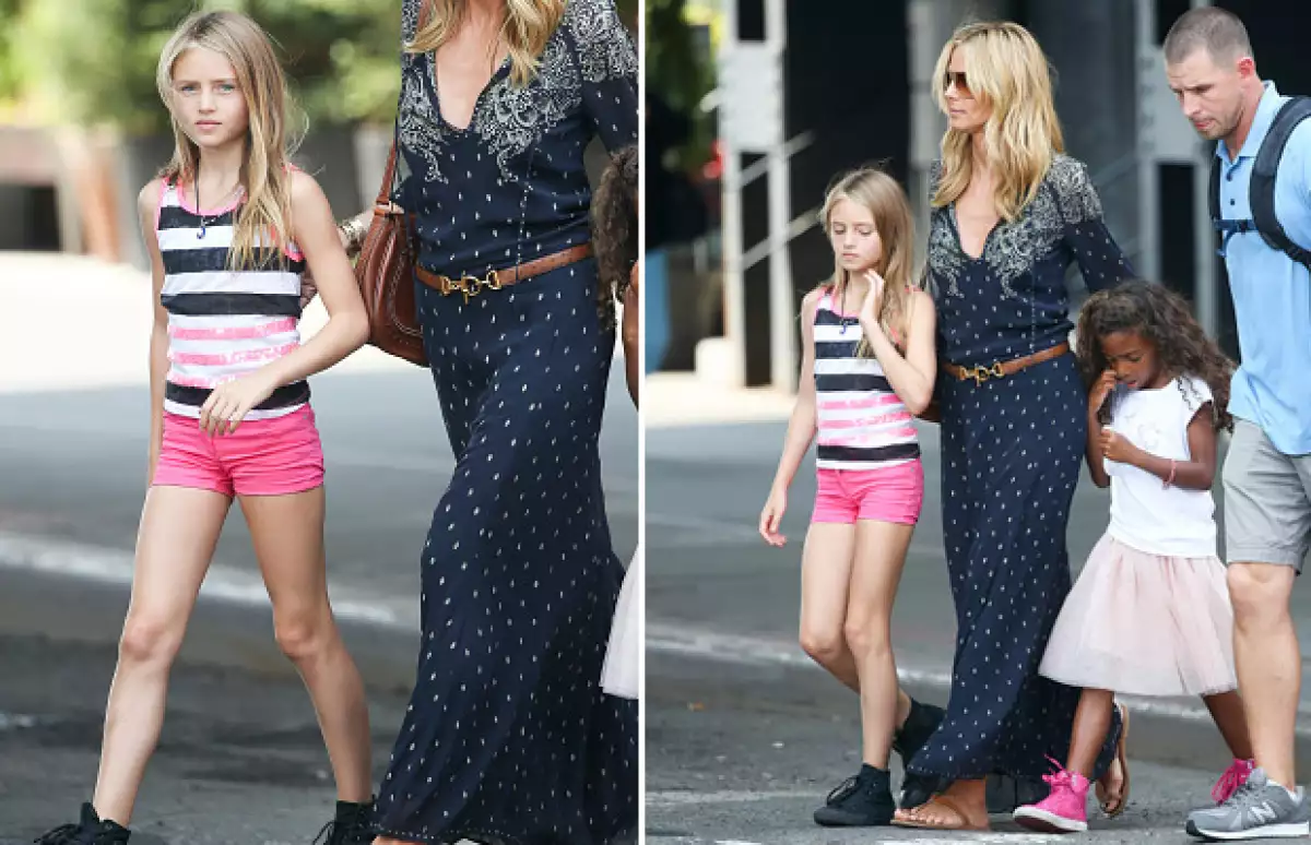 Leni tiene todo para convertirse una una top model, como su mamá.