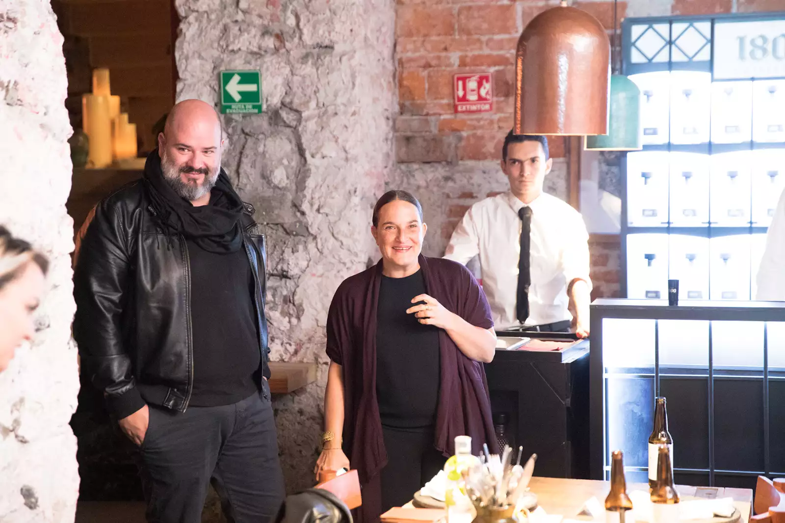 Cena con los miembros del consejo de "Campamento"