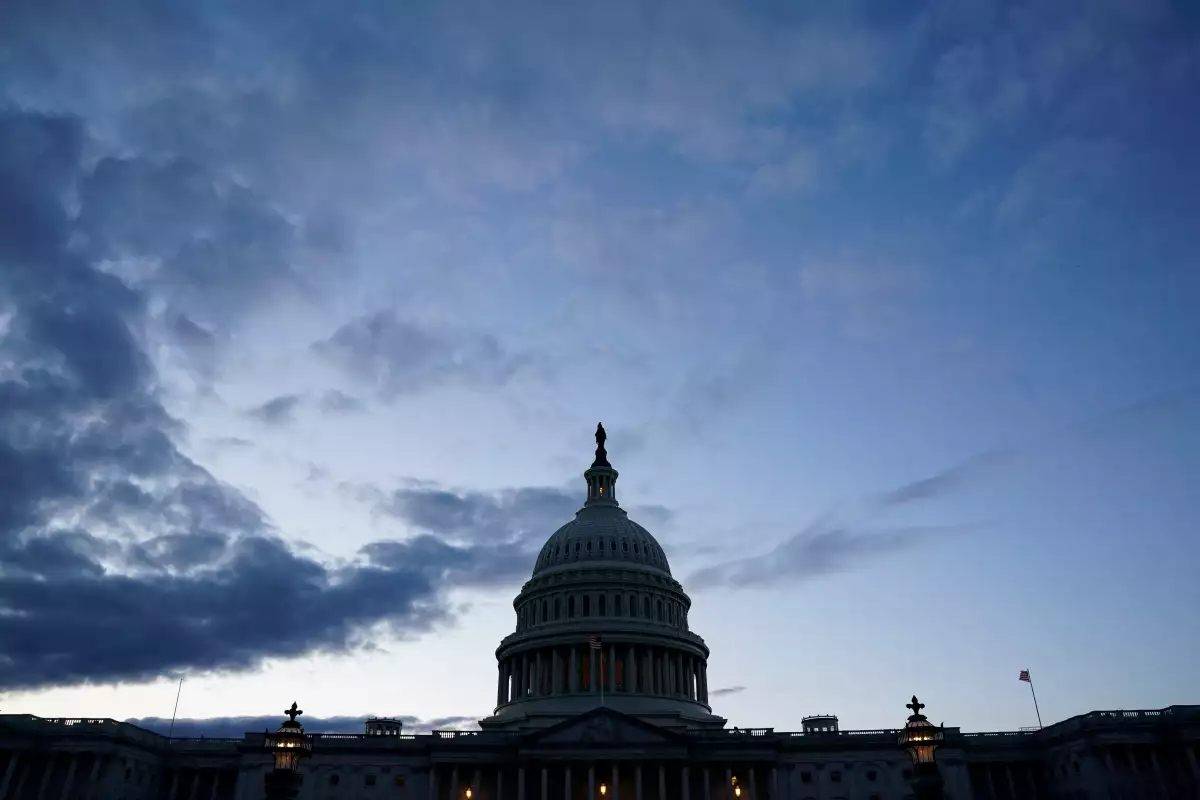 El edificio del Capitolio de los EE. UU. se ve en Washington, EE. UU., el 18 de diciembre de 2023.