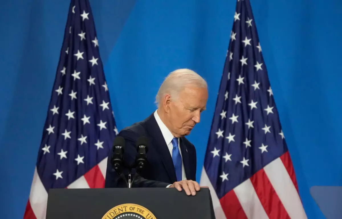 President Biden Holds NATO Summit News Conference As Questions Surround His Candidacy