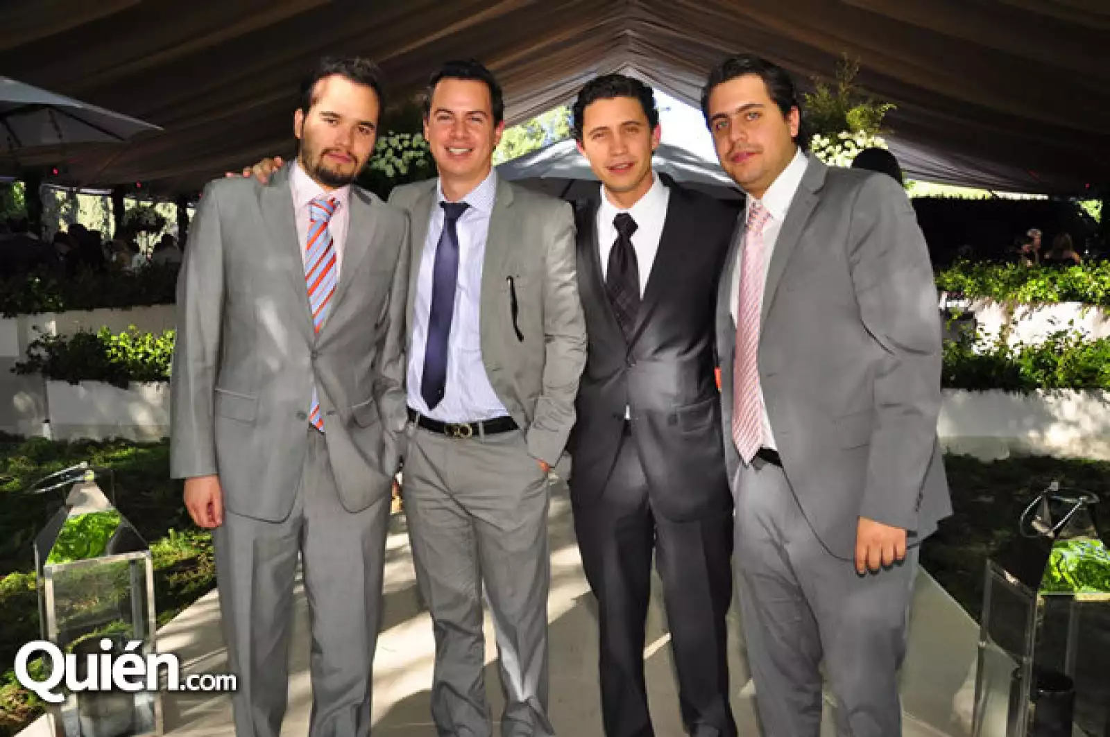 Diego de Anda, Daniel Ochoa, Diego Gudiño y Pablo Michelena