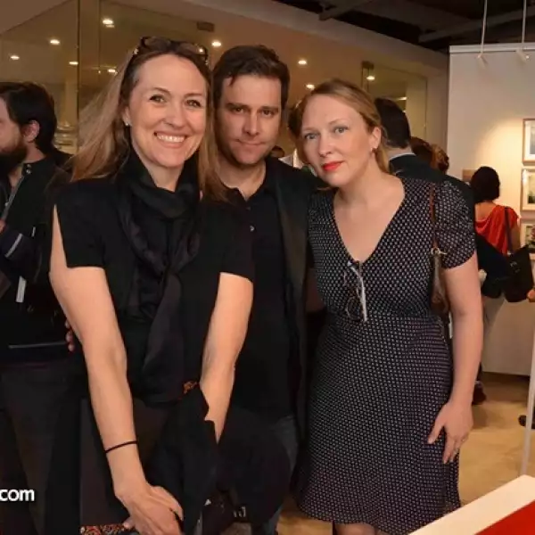 Mercedes Gertz,Julián Antuñano y Victoria Gertz