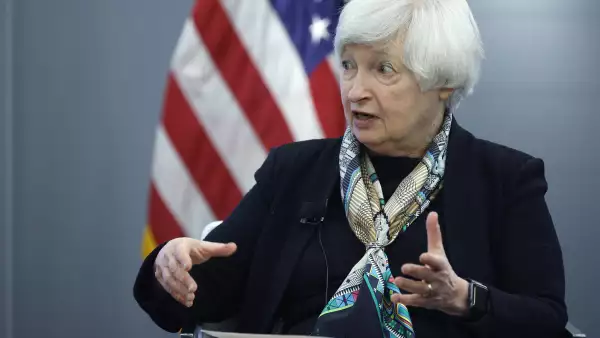 Treasury Secretary Yellen Speaks At The Atlantic Council Forum