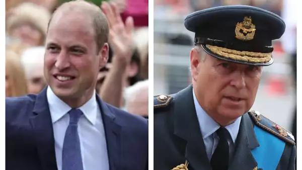 Príncipe William y el príncipe Andrés