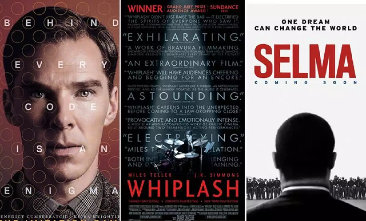 Cintas nominadas al Oscar como Mejor Película.