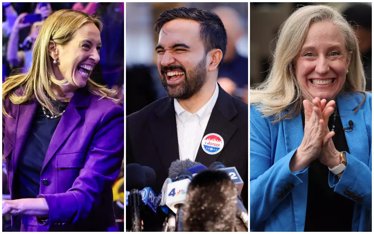 Demócratas Mamdani, Sherrill y Spanberger ganan en Nueva York, Jersey y Virginia