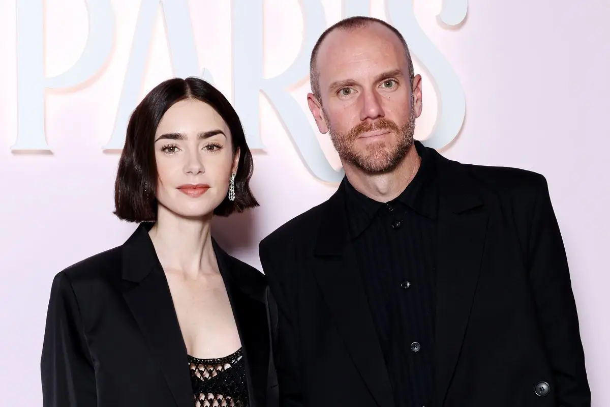 Lily Collins y su esposo Charlie McDowell