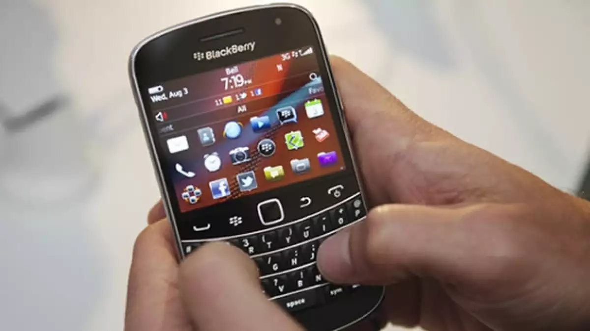 blackberry smartphone celular