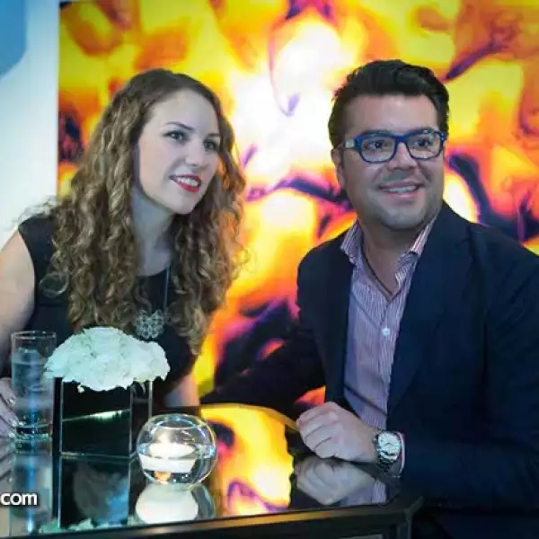 Tatiana Romero y Ernesto Durán