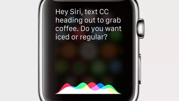 Sólo con presionar la corona del Apple Watch.