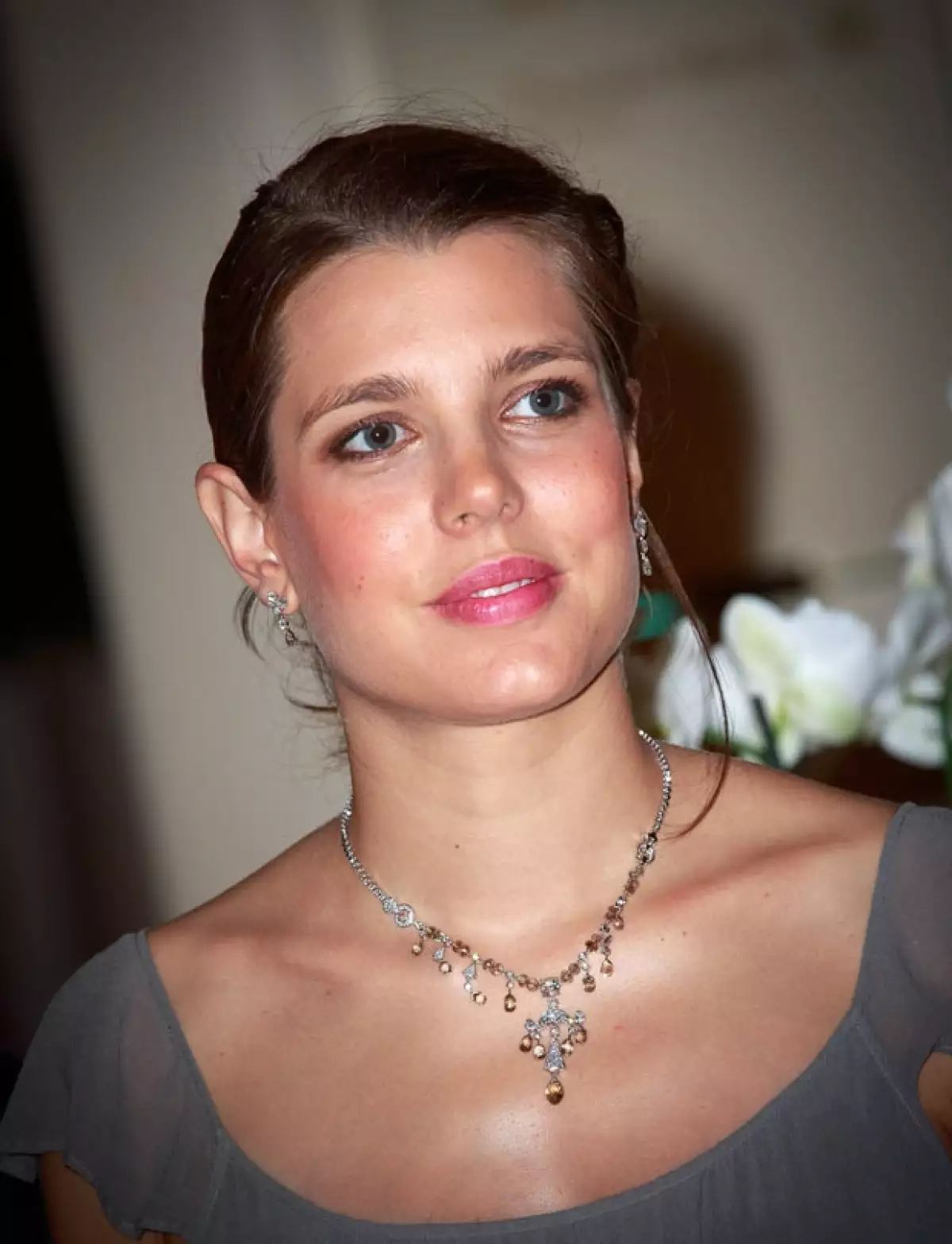 La joven de 27 años luce radiante ya en la recta final de su embarazo.