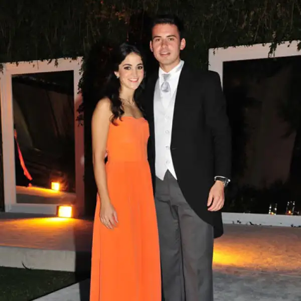 Regina Martín del Campo y Jaime Plasencia