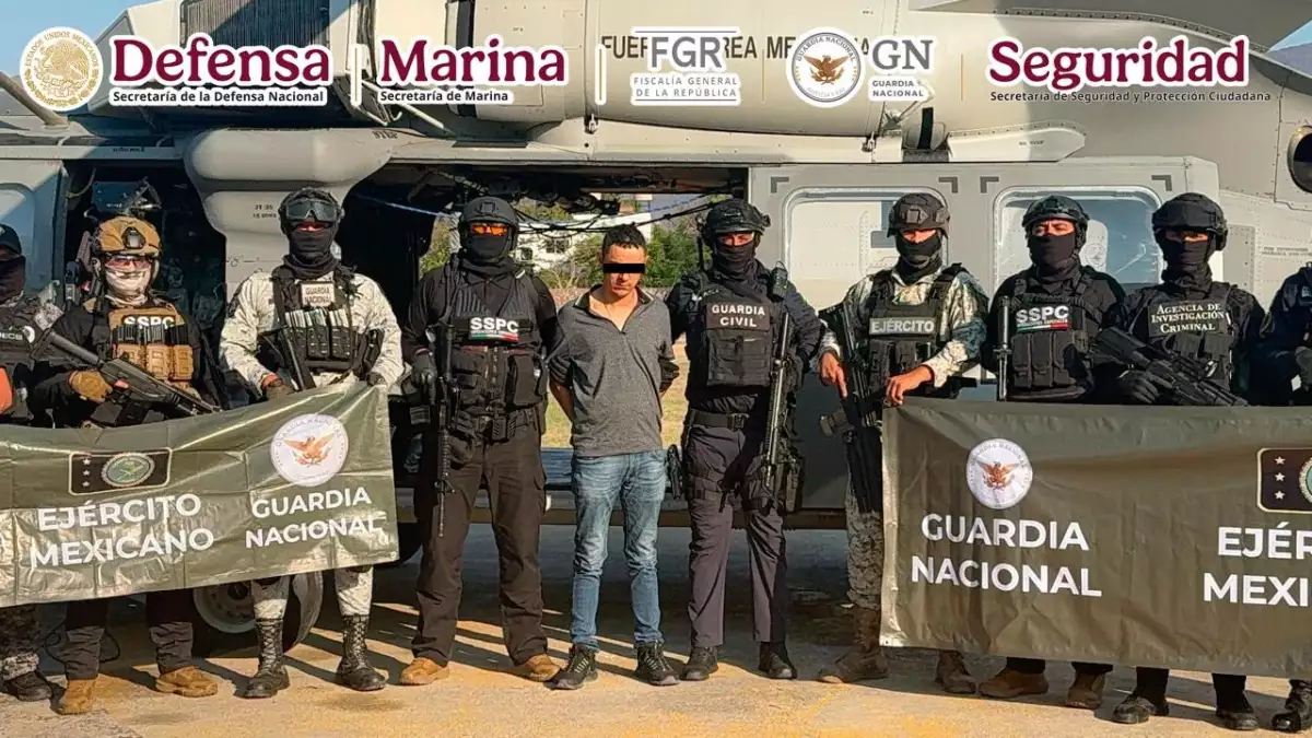 extorsionador de michoacán detenido por SSPC
