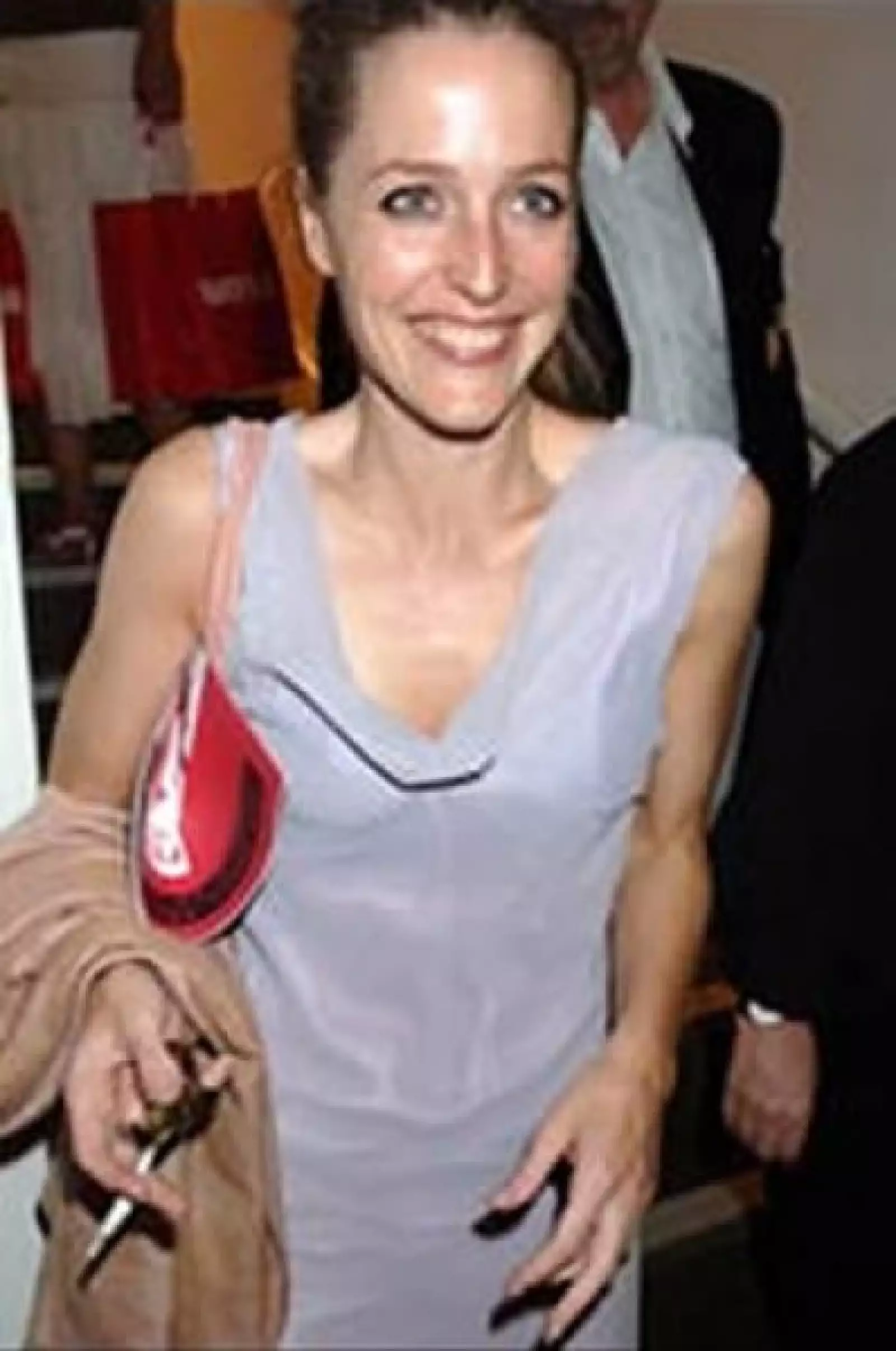 Gillian Anderson, protagonista de The X Files, también ha sido seducida por las drogas.