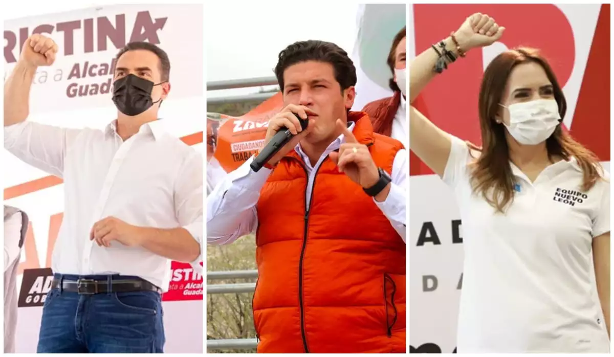 Adrián de la Garza, de la alianza PRI-PRD, lidera la carrera en Nuevo León 