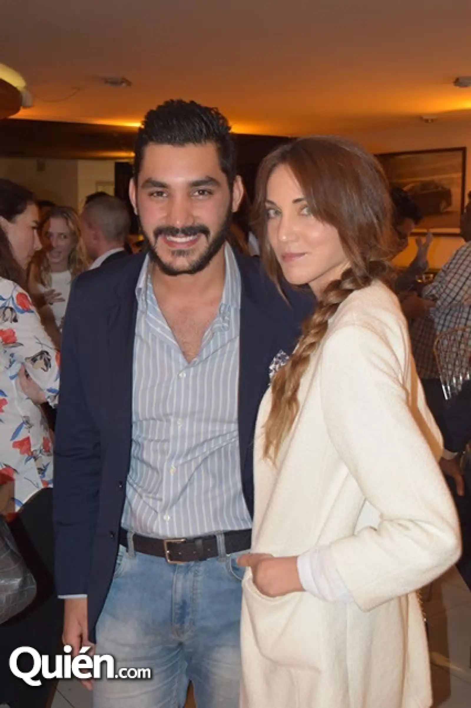 Shalom Rojas y Raquel Azpiroz.
