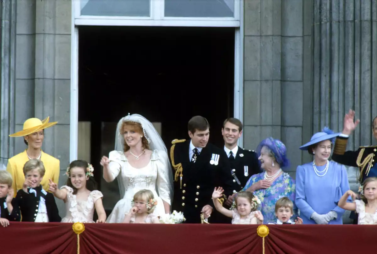 The Wedding of Prince Andrew and Sarah Ferguson, London, Britain - 23 Jul 1986