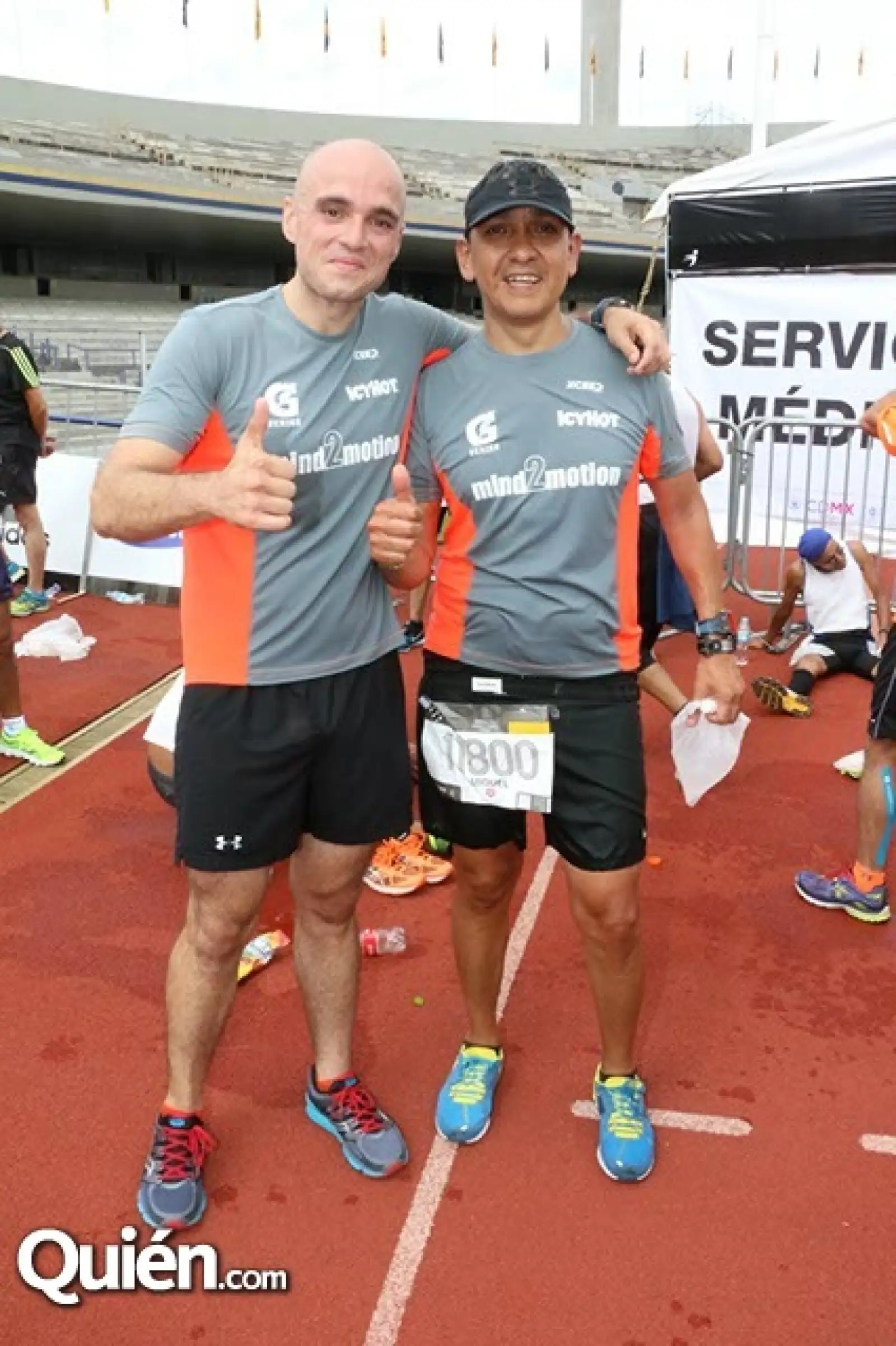 Aaron Fernández y Miguel Monrreal