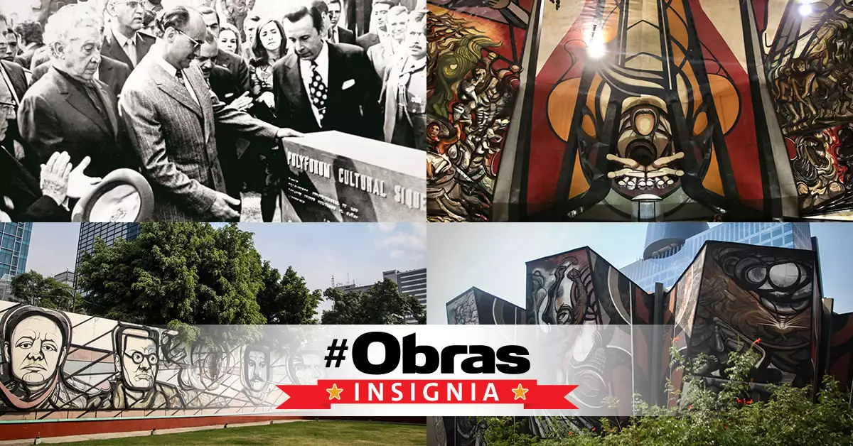 Obras Insignia: la monumentalidad del Polyforum Siqueiros y cómo fue creado