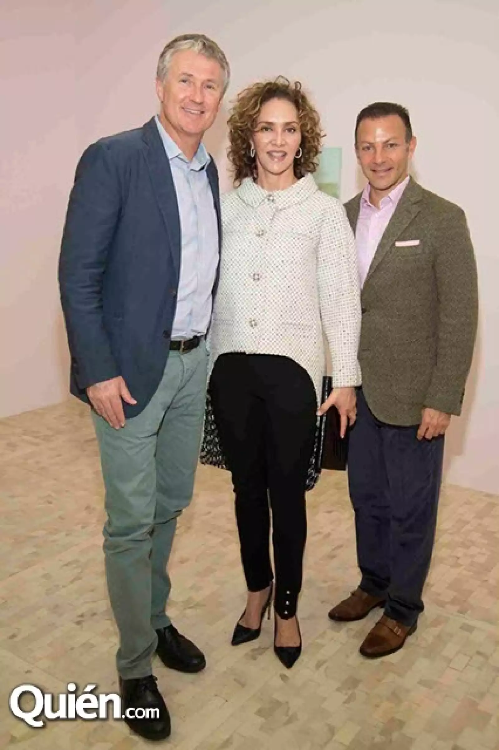 David Zwirner, Angélica Fuentes y David Cohen