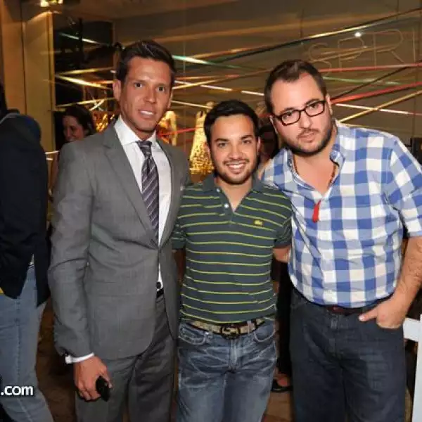 Luis Miguel Moreno,Christopher Juárez y Víctor Martínez