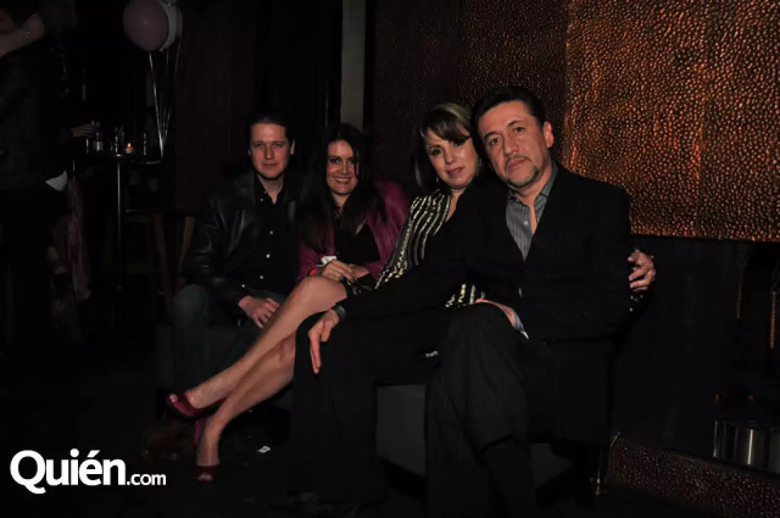 Pedro Matabuena,Liz Basañez,Laura e Ivan Vidal