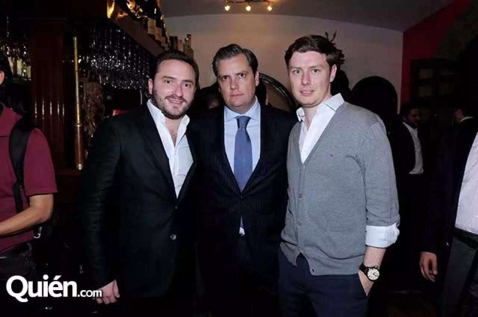Manuel Olivares,Norman Hagemeister y Mario Rey
