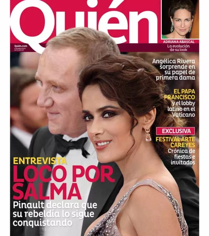 El empresario francés habla en una entrevista, que verás en la nueva edición de la revista Quién, de cómo conquistó a la actriz mexicana y su historia de amor.