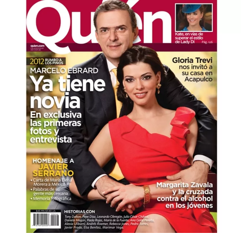El Jefe de Gobierno capitalino presentó a su novia, Rosalinda Bueso, en exclusiva para la revista Quién y nos contó cómo se enamoró de ella.