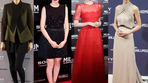 Durante los últimos meses, la actriz de origen neoyorquino ha sorprendido con un impecable estilo femenino con aire `edgy´.