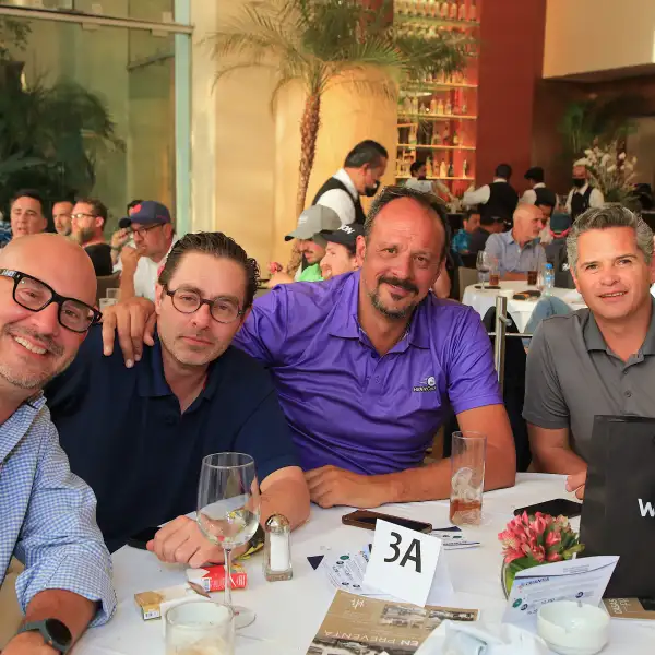 Andres Vinay, Francisco Galindo , Miguel Castañeda y Francisco 