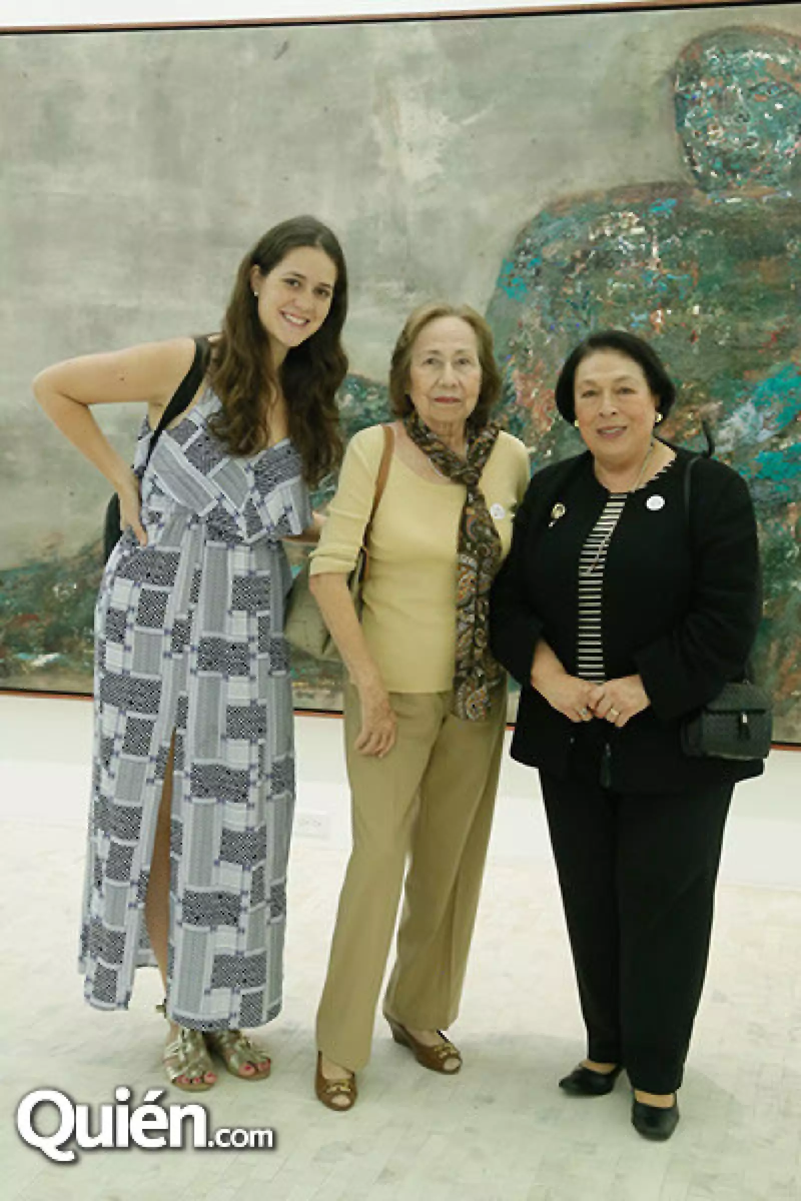 Roberta Arias,Laura Corona y Rosa María Bermúdez