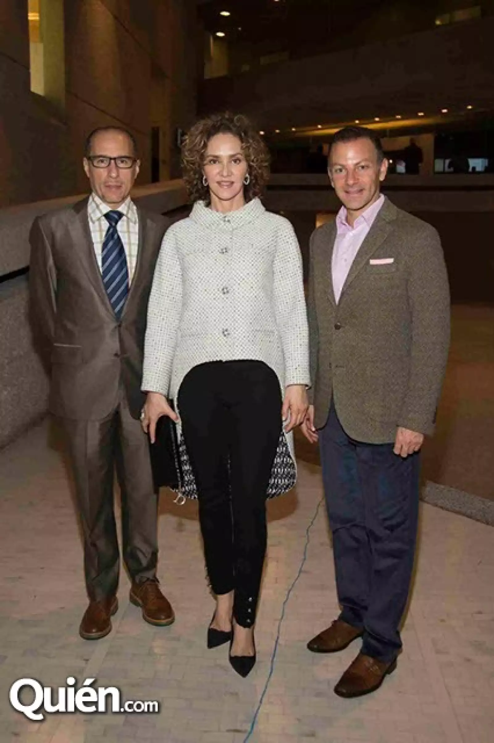 Raúl Ferraes, Angélica Fuentes y David Cohen