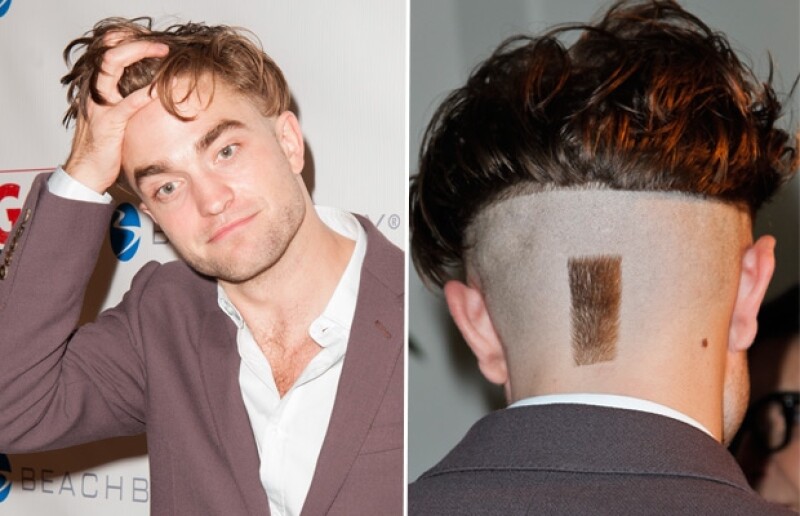 Pattinson lució este extraño corte, ¿te gusta?