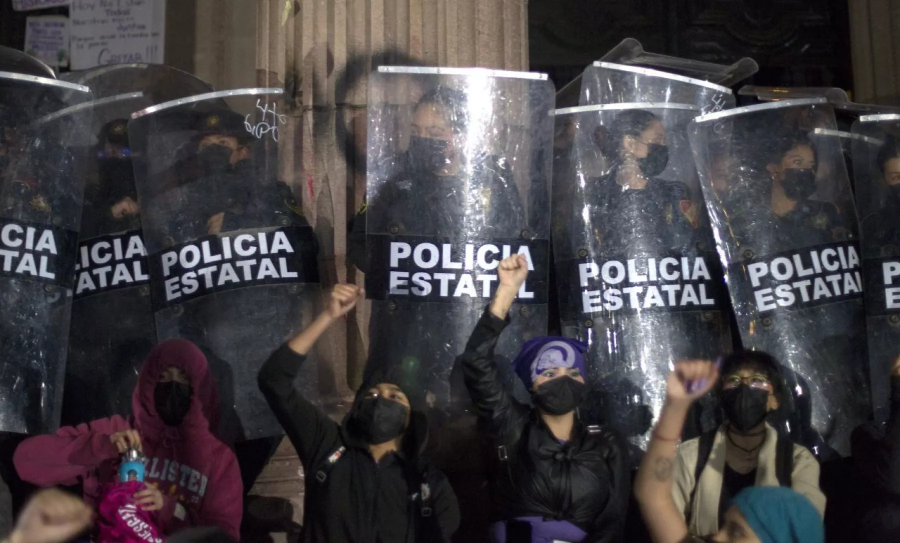 marchas feministas edomex policia