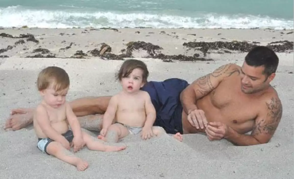 Ricky Martin alcanzó uno de sus sueños: ser papá.