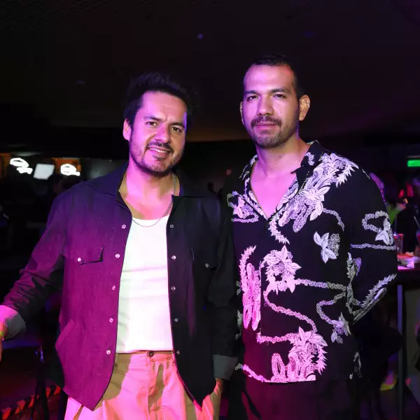 Karim González y Francisco Cancino 