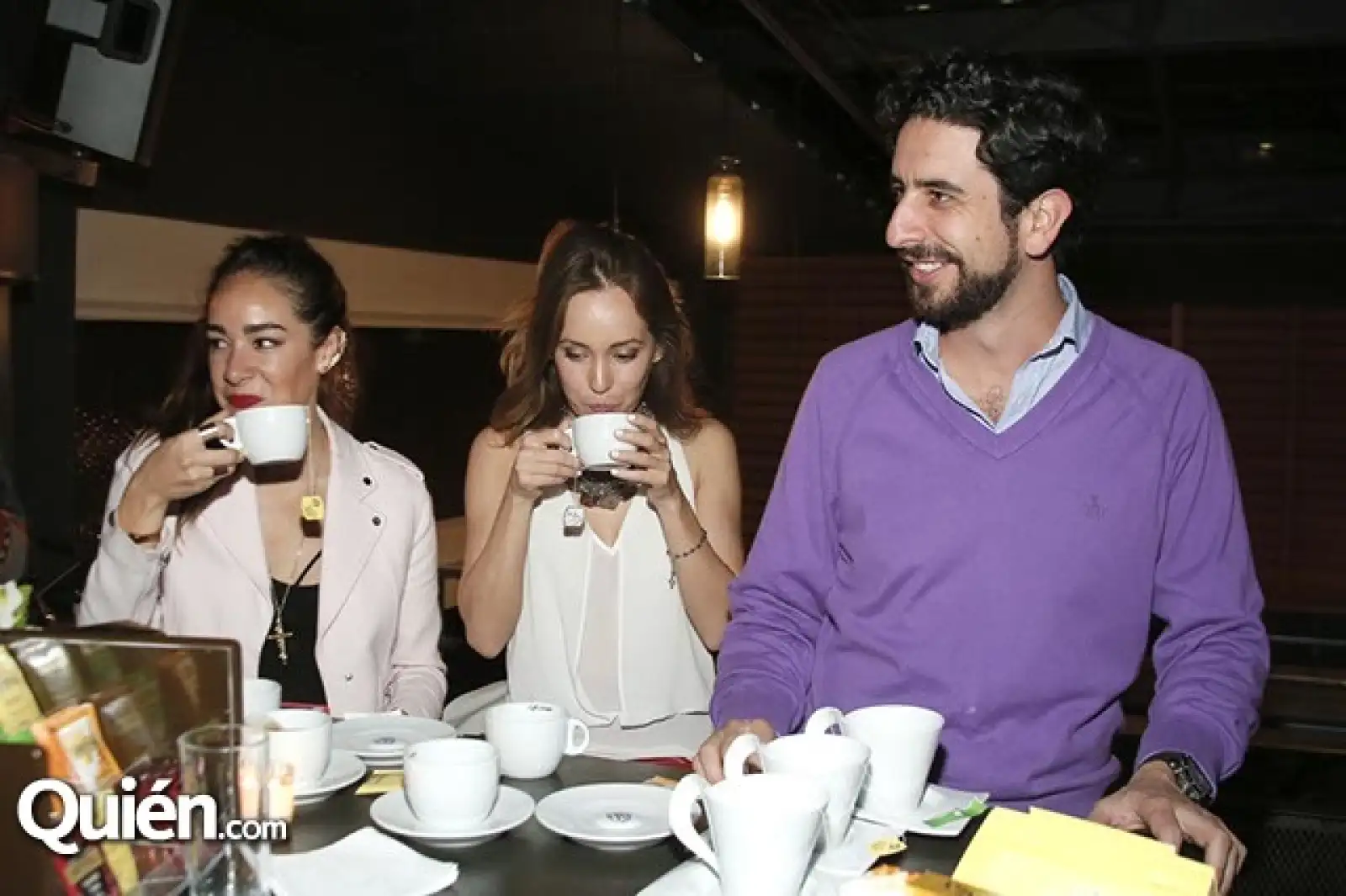 Jessica Sarquis, María José López y Alonso Rivero